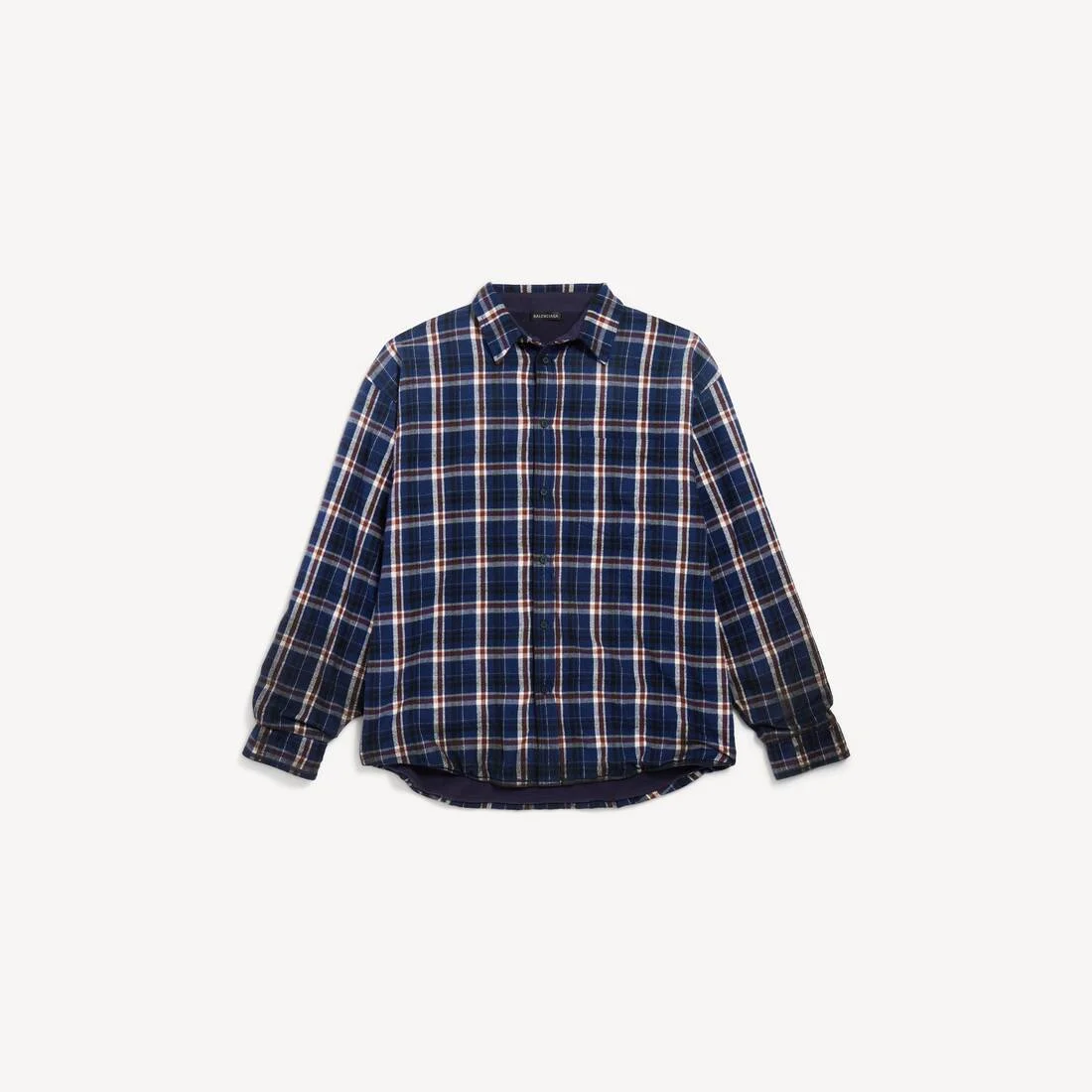 Men's Reversible Shirt in Navy/brown - 1