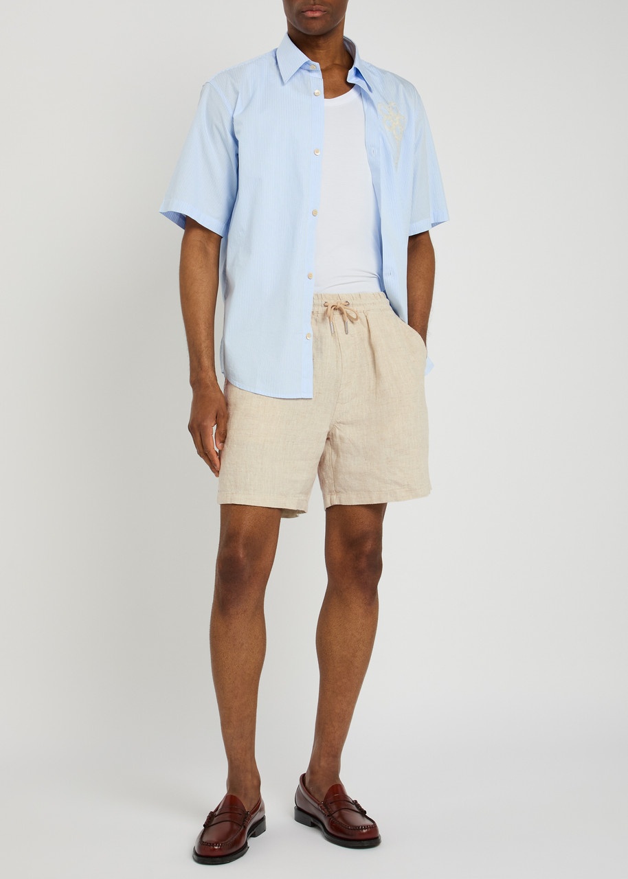 NN07 Gregor Linen Shorts - 4