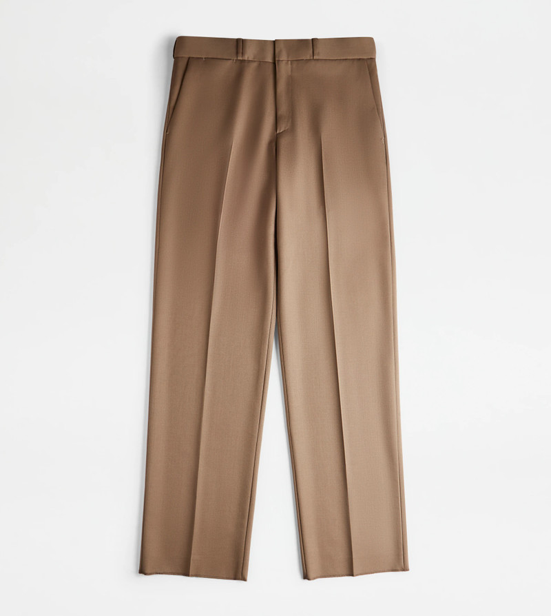 CLASSIC PANTS IN WOOL - BEIGE 1