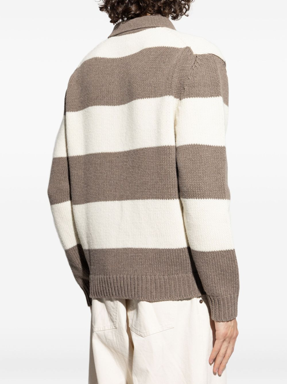 striped sweater - 4