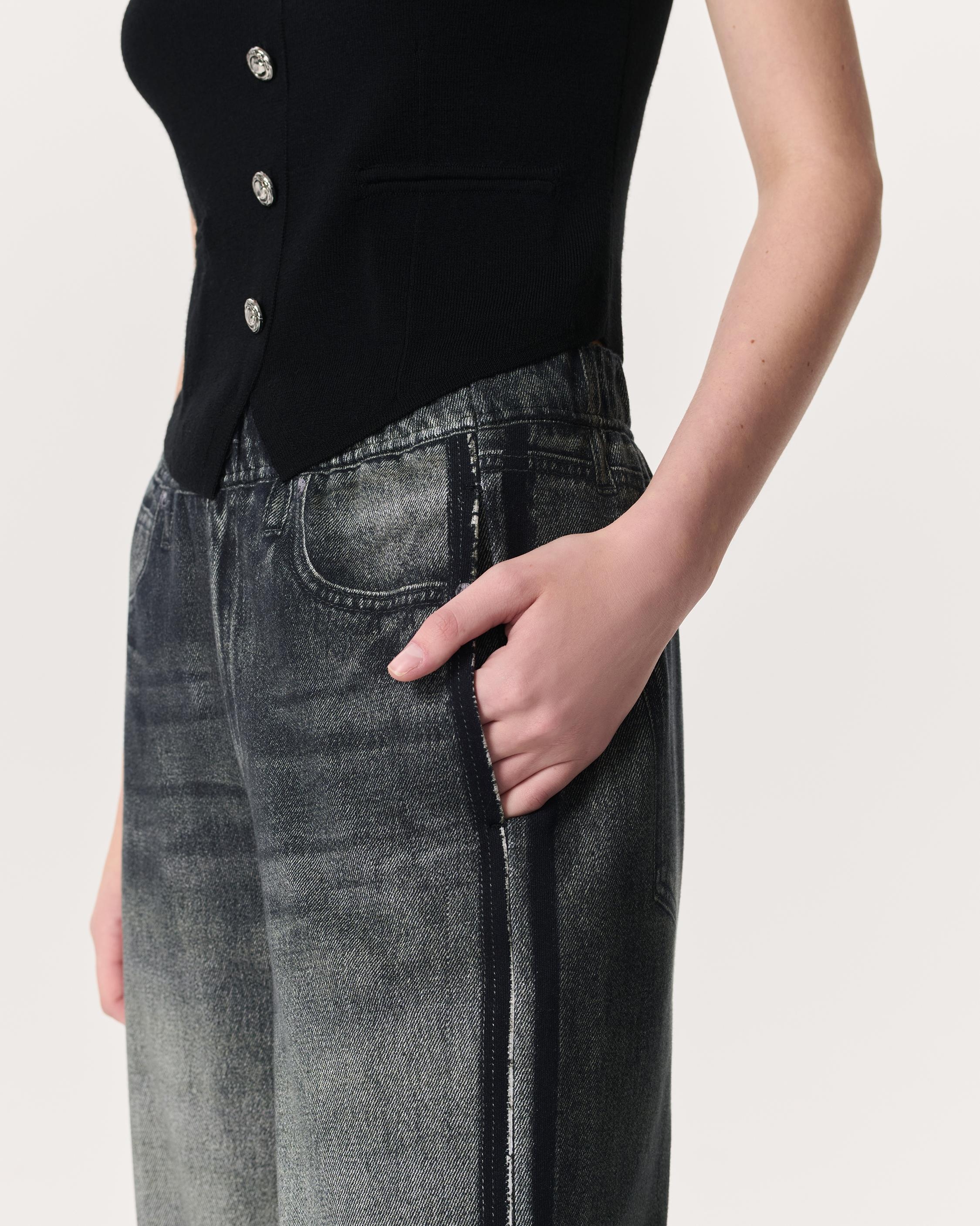 Miramar Terry Wide-Leg Track Pants
Cotton Terry - 4