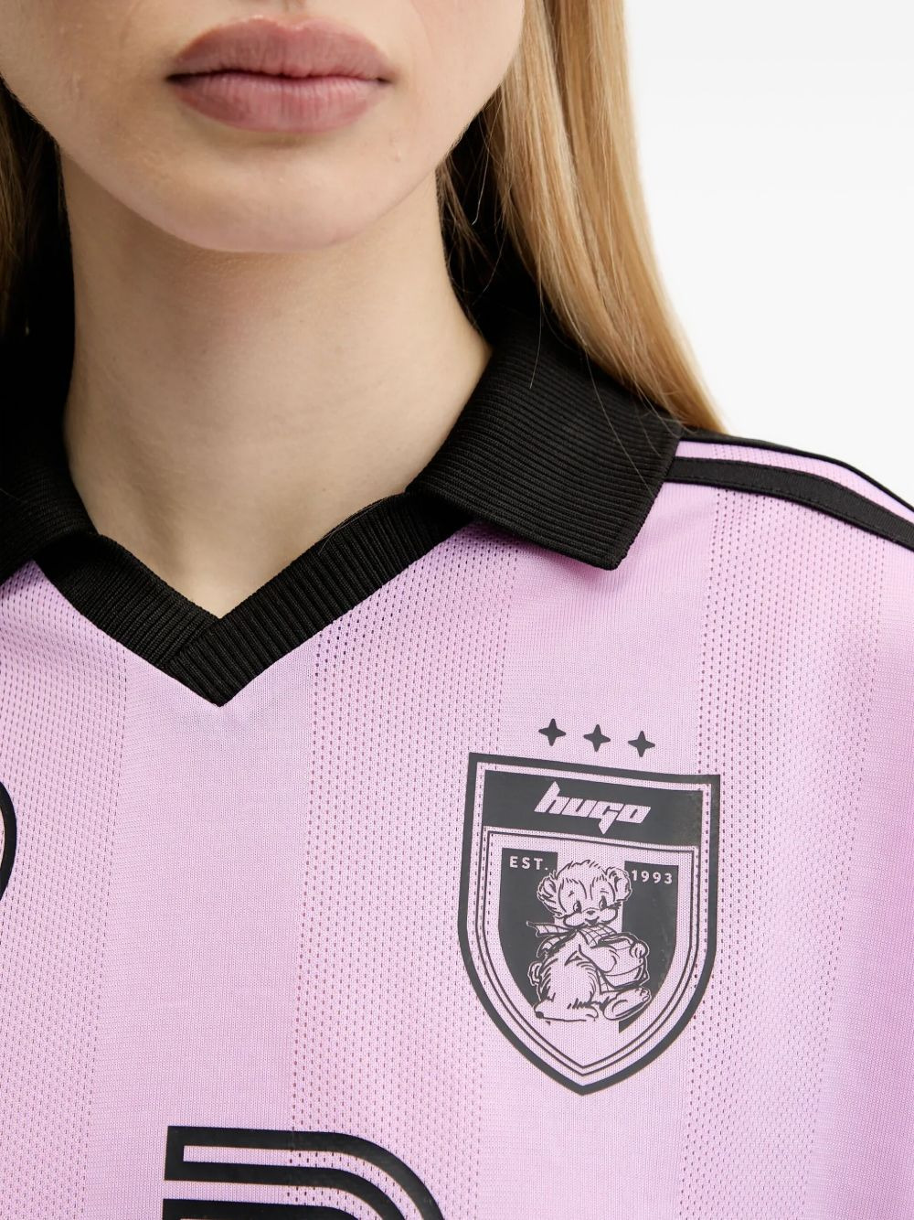93 graphic-print football top - 5