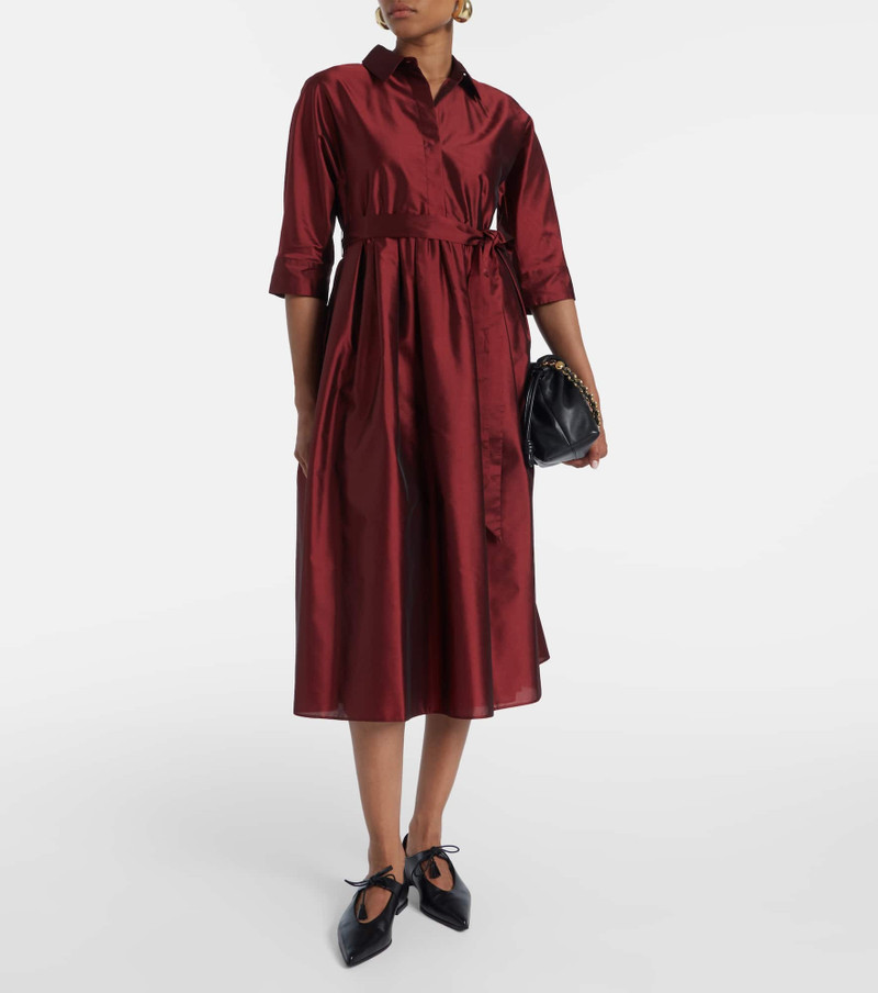 'S Max Mara Perry satin midi dress outlook