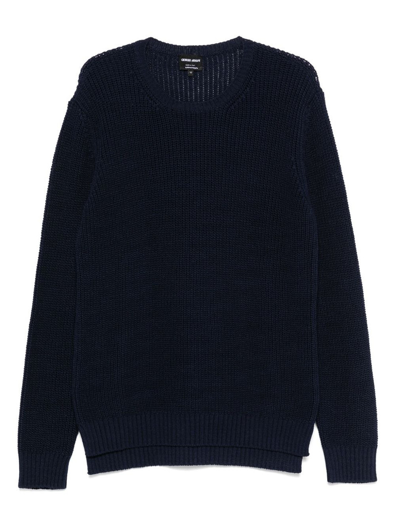 chunky-knit sweater 1