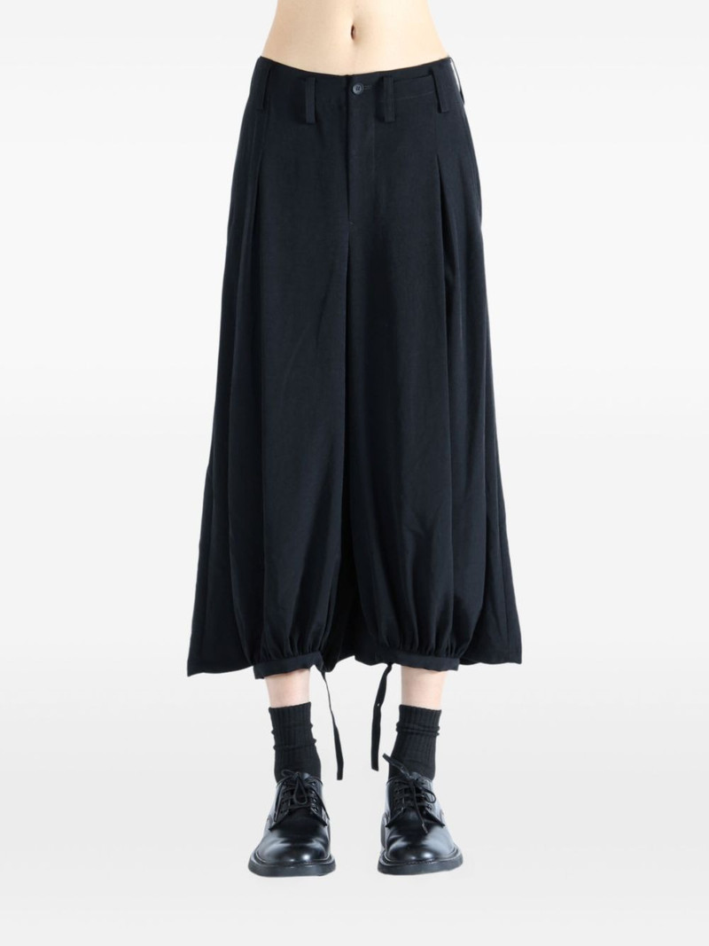 Yohji Yamamoto pleated balloon trousers outlook