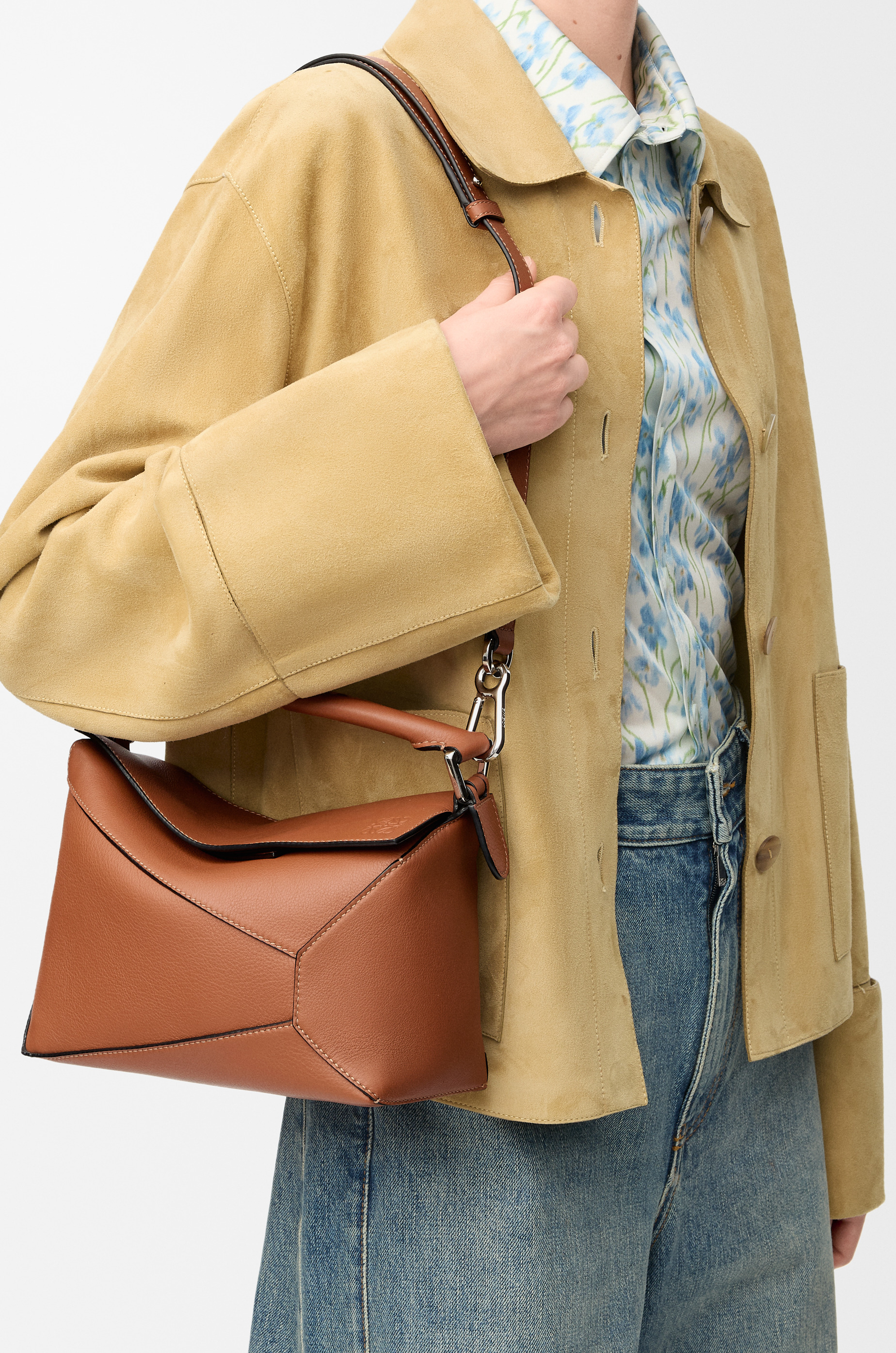 Small Puzzle bag in classic calfskin - 2