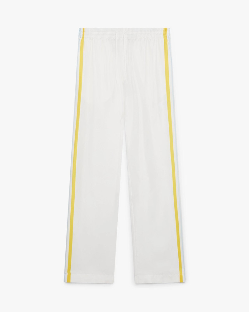 Tennis Landscape Silk Twill Trousers 1