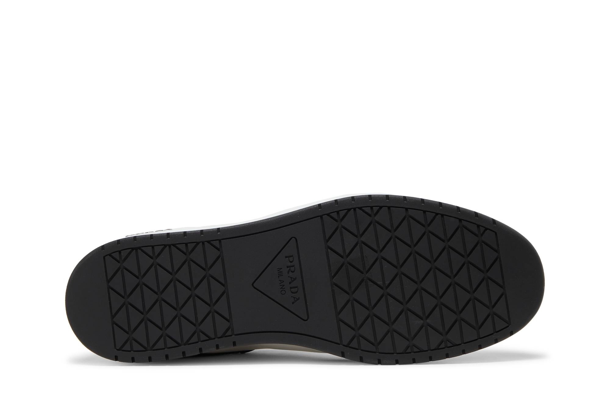 Prada New Avenue Leather Low 'White Black' - 3
