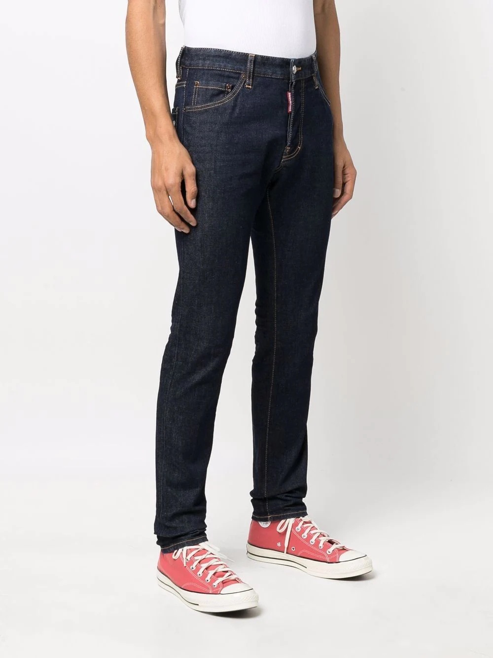 Icon-logo straight-leg jeans - 3