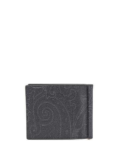 Etro printed foldover wallet outlook