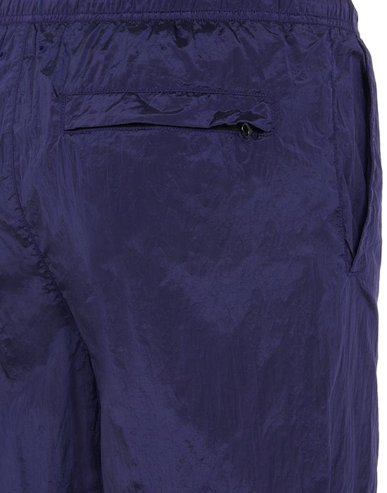 B0943 NYLON METAL IN ECONYL® REGENERATED NYLON_GARMENT DYED ROYAL BLUE - 4