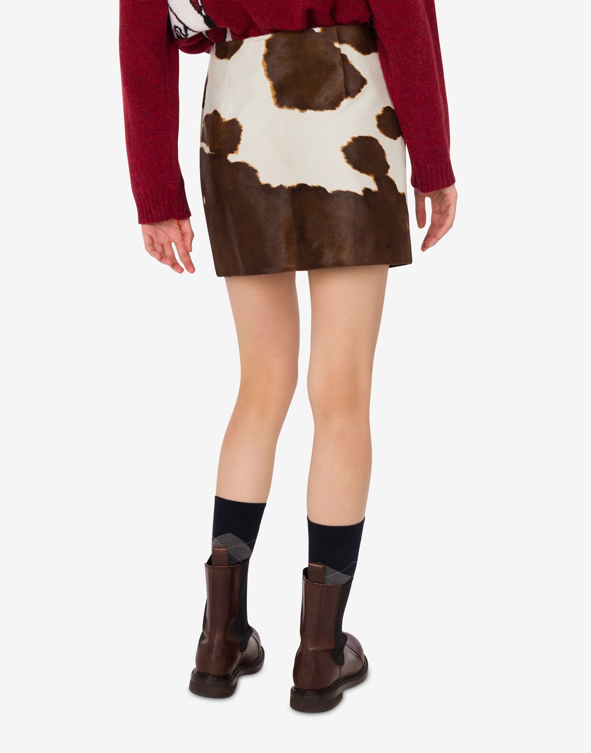 PONY SKIN MINISKIRT - 3