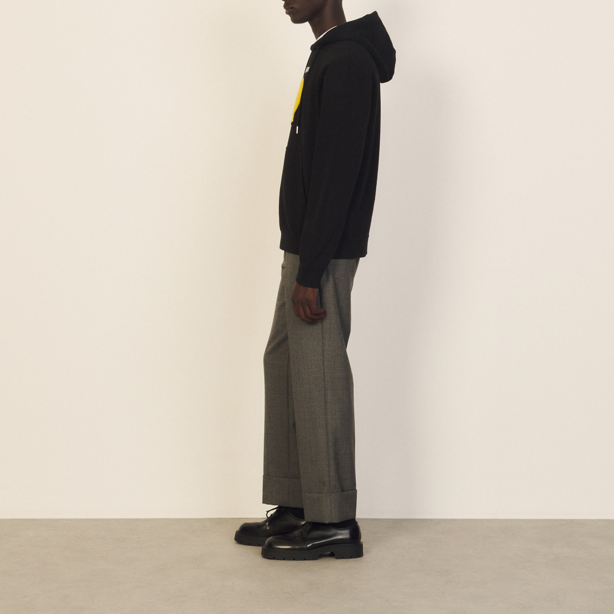Cotton sweatshirt with patch - 3