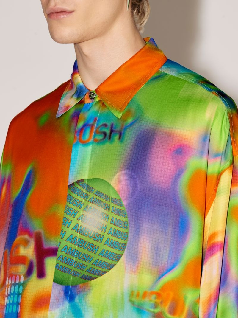REGULAR FIT LS ALLOVER SHIRT 6
