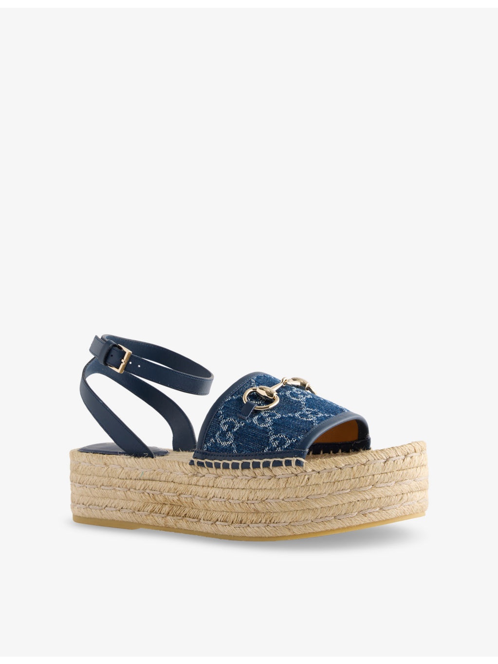 Paloma Denim Platform Espadrille Sandals - 3