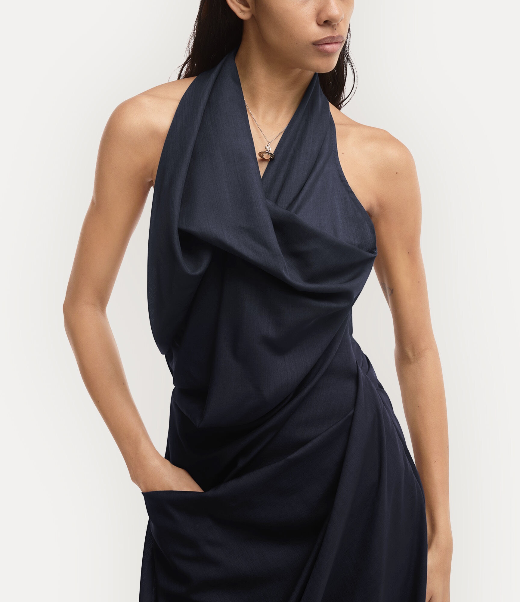 HALTER GALATEA DRESS - 4