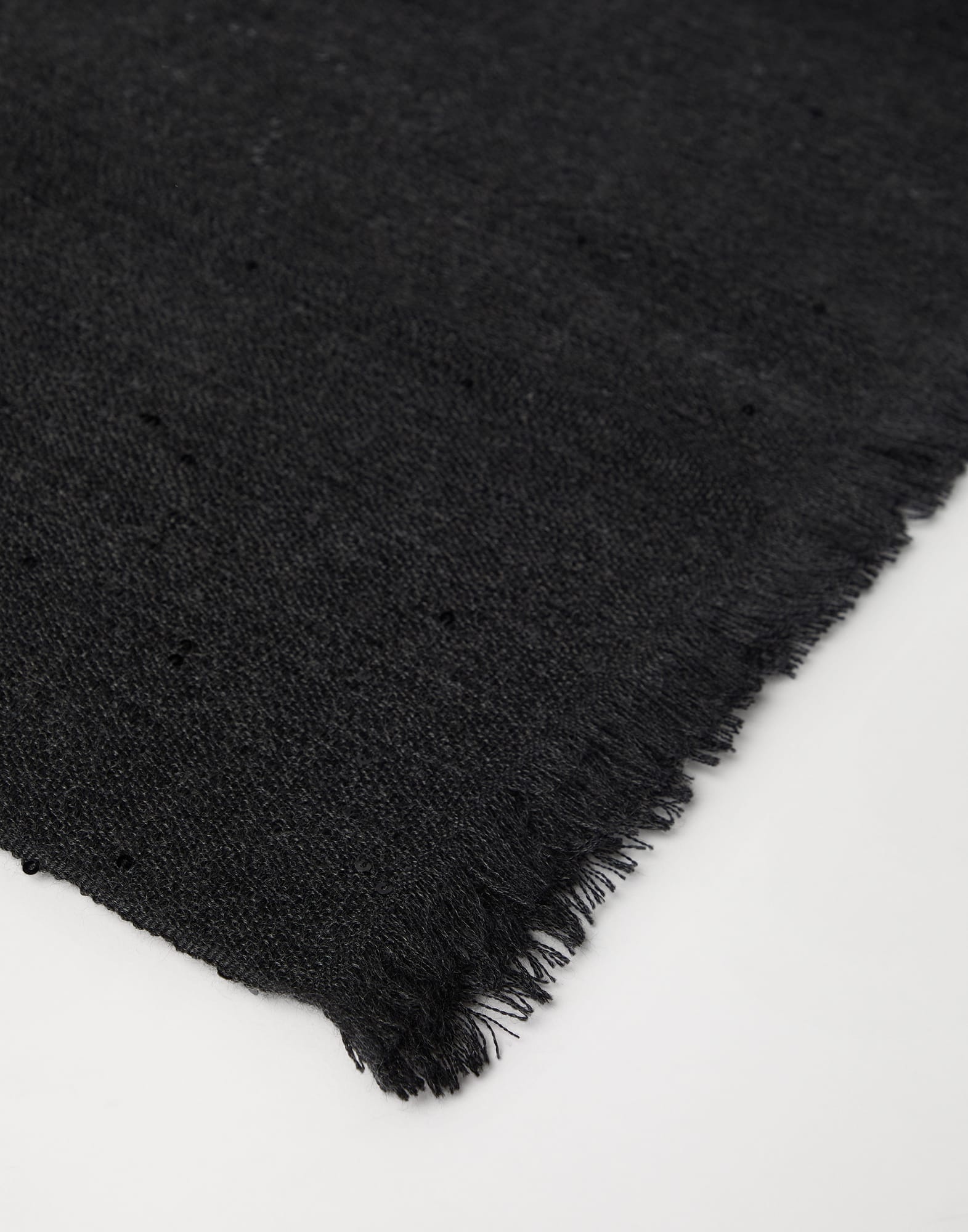 Cashmere and silk Diamond yarn scarf - 2