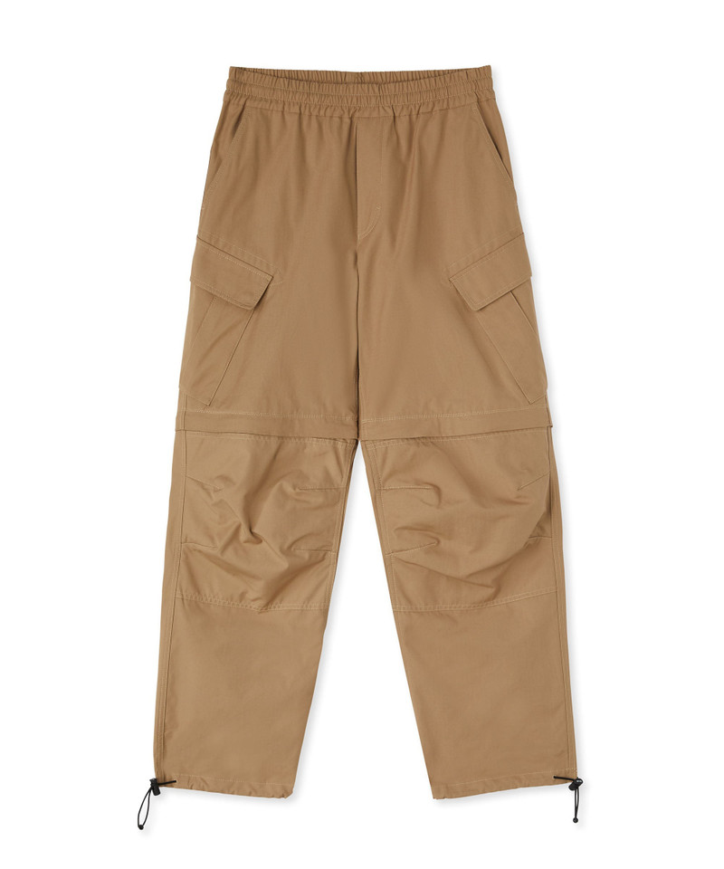 MSGM Solid color cotton cargo pants outlook