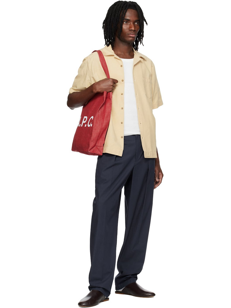 A.P.C. Beige Jude Shirt outlook