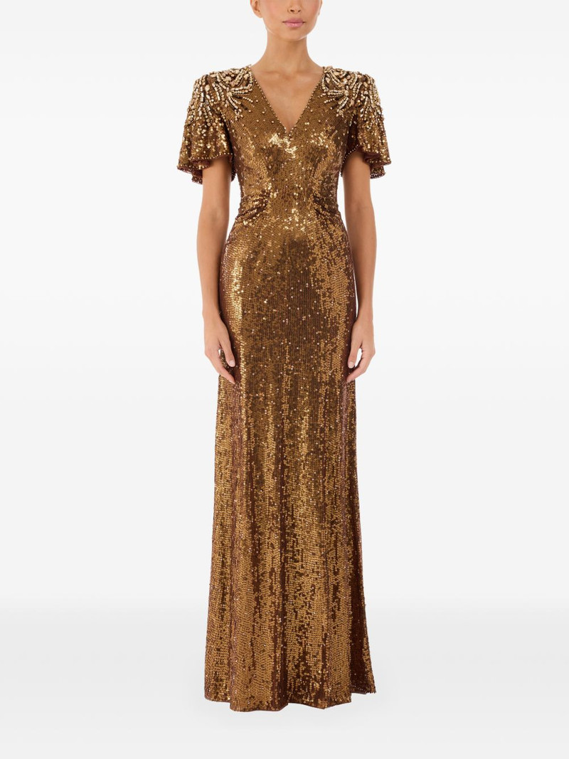 JENNY PACKHAM Manon  sequin-embellished dress outlook