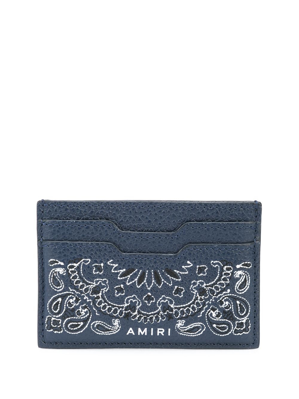 bandana-print cardholder - 1