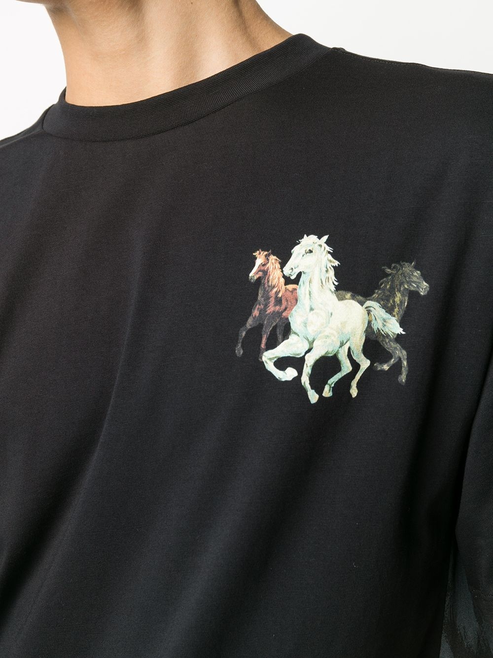 Horse print T-shirt - 6