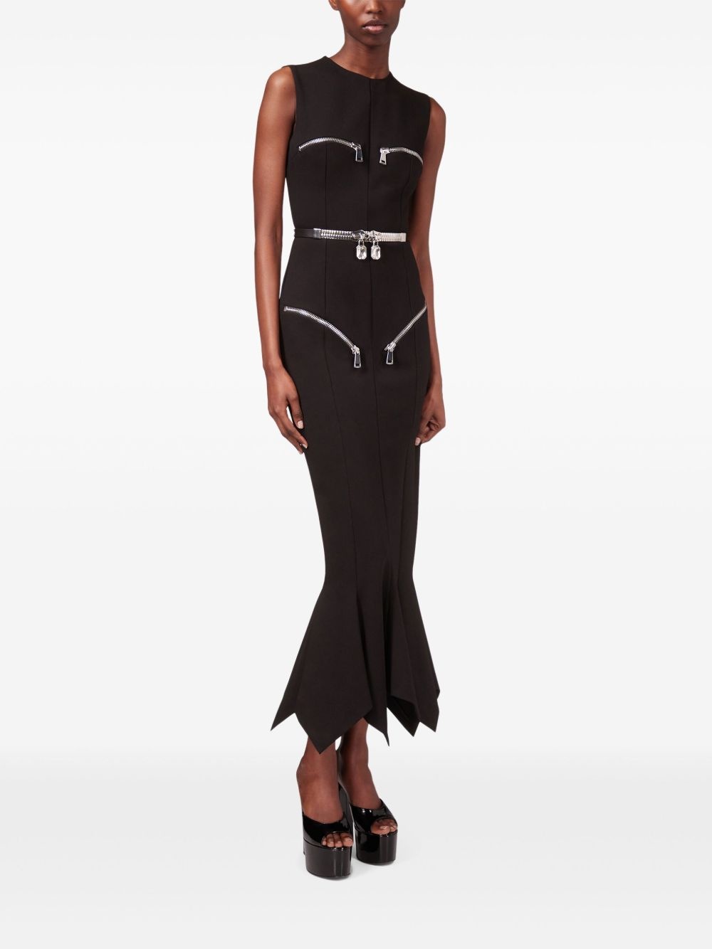 handkerchief-hem dress - 3