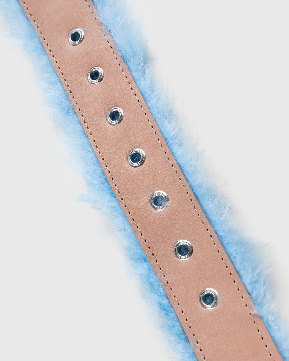 Dries van Noten – Fluffy Belt Blue - 3