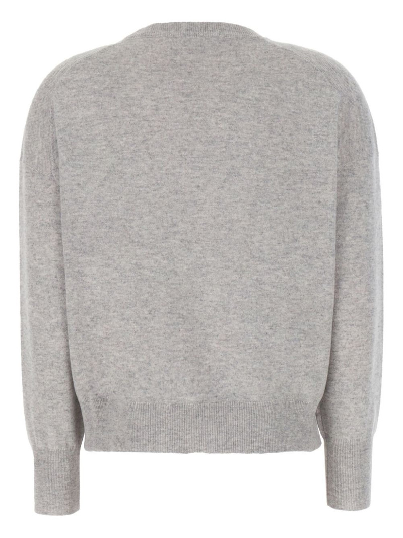 Brunello Cucinelli bead-detailed cashmere jumper outlook
