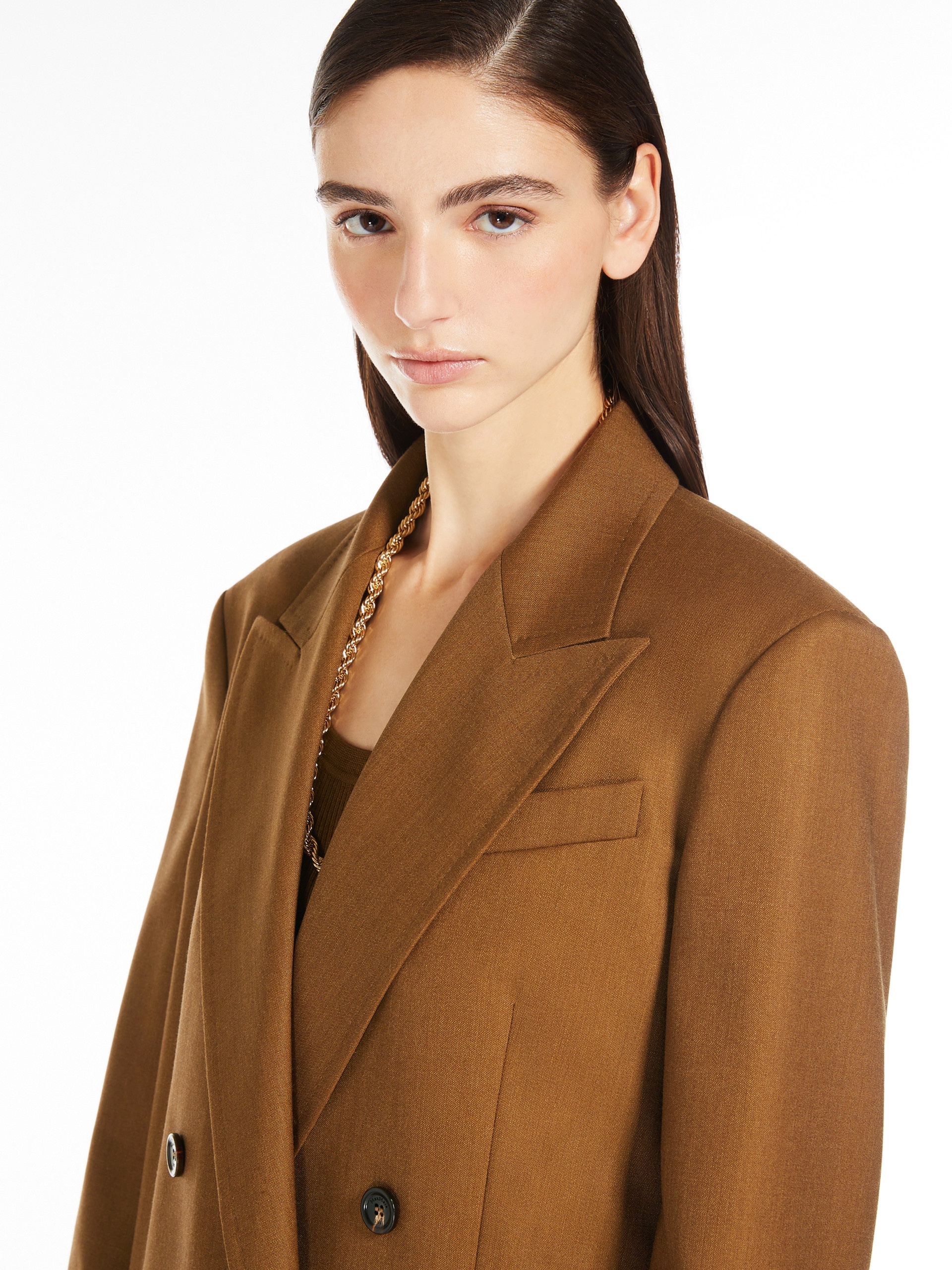 PALANCA Olimpia Jacket in mohair wool and silk canvas - 5
