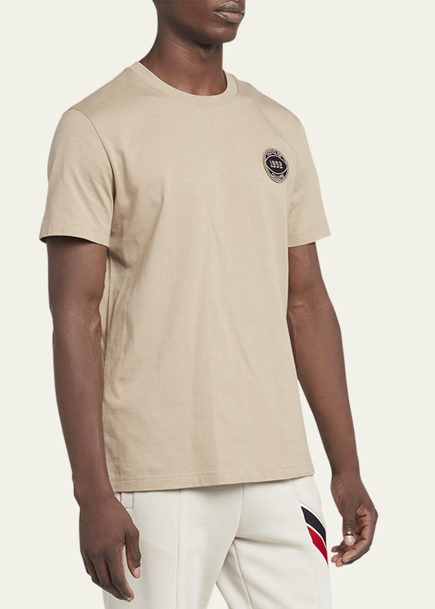Men's Champs Logo-Patch T-Shirt - 4
