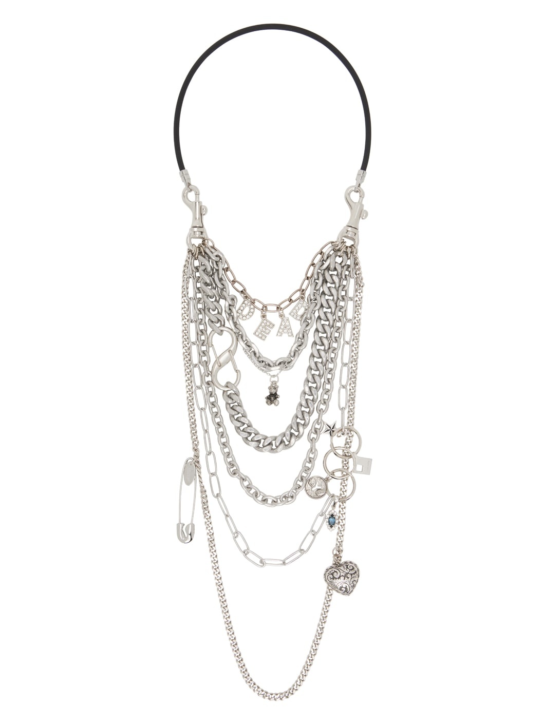 Silver Magnetic 'Dead' Necklace - 1