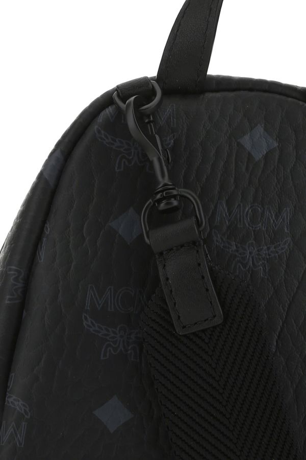Printed leather handbag - 4