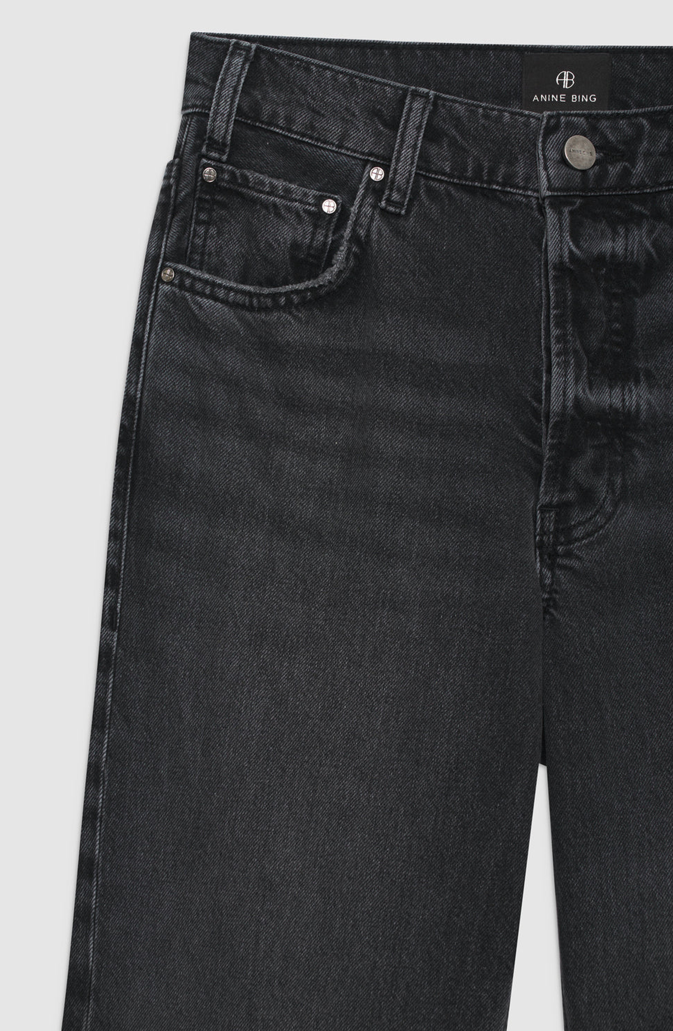 ANINE BING Roy Jean in Shadow Grey at Nordstrom - 3