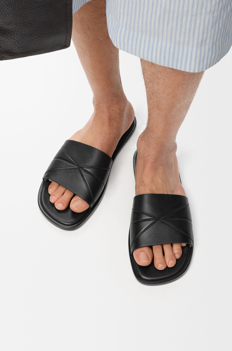 Loewe Origami slide in soft calfskin outlook
