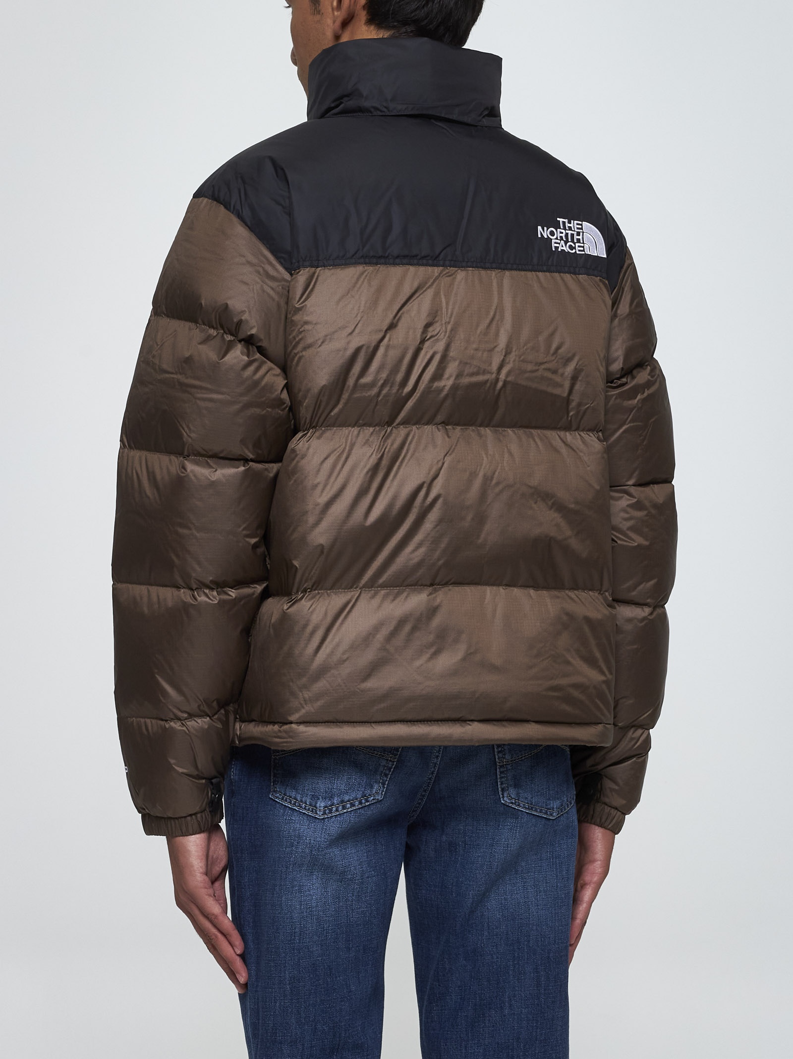 1996 Retro Nuptse quilted nylon down jacket - 3