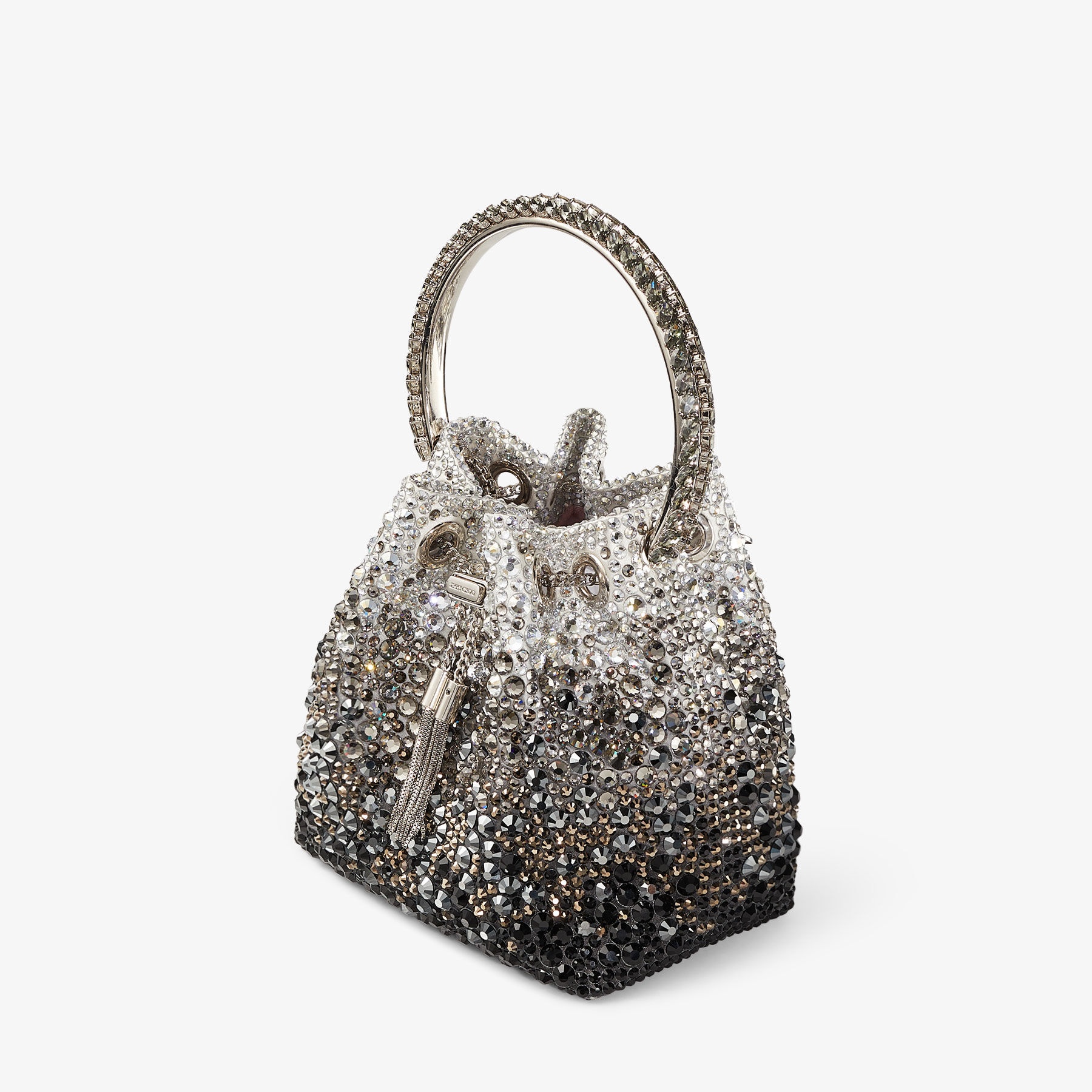 Bon Bon
Black Satin Bag with Crystals - 4