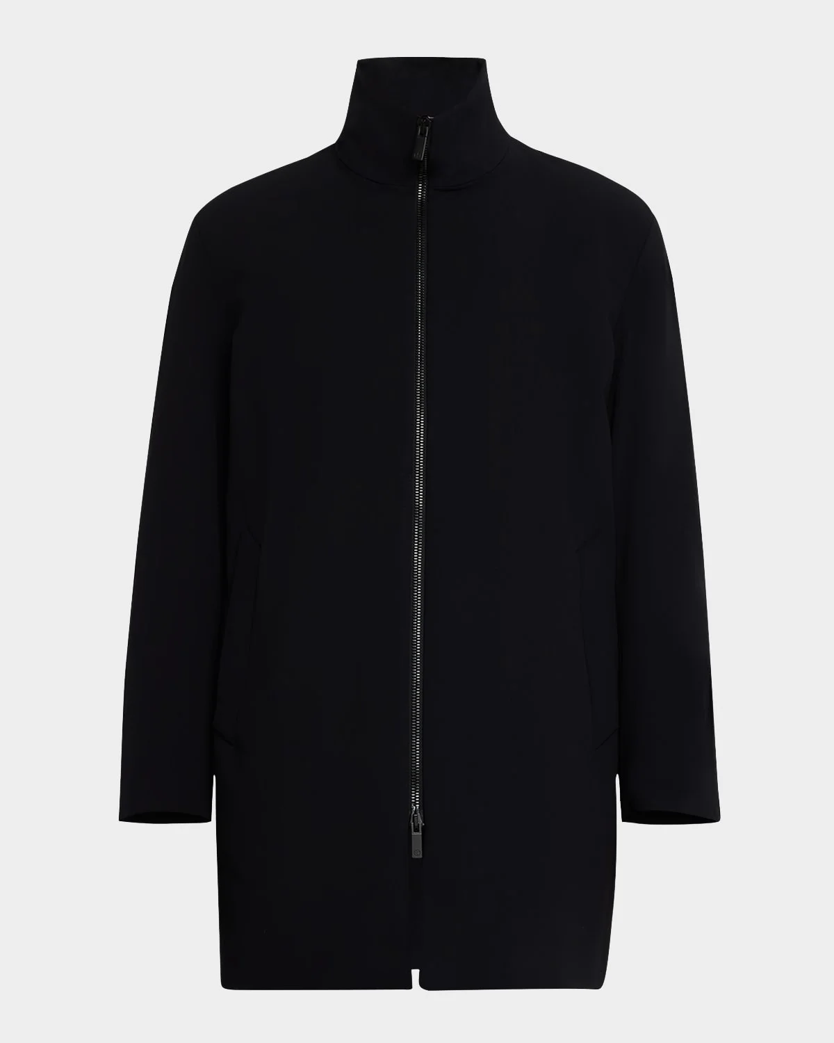 Men's Crepe Wool Topcoat - 1