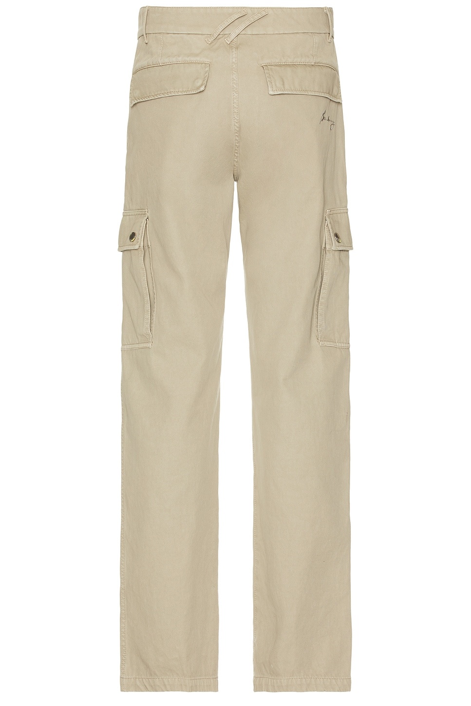 Garment Dyed Zip Back Cargo Pants - 2