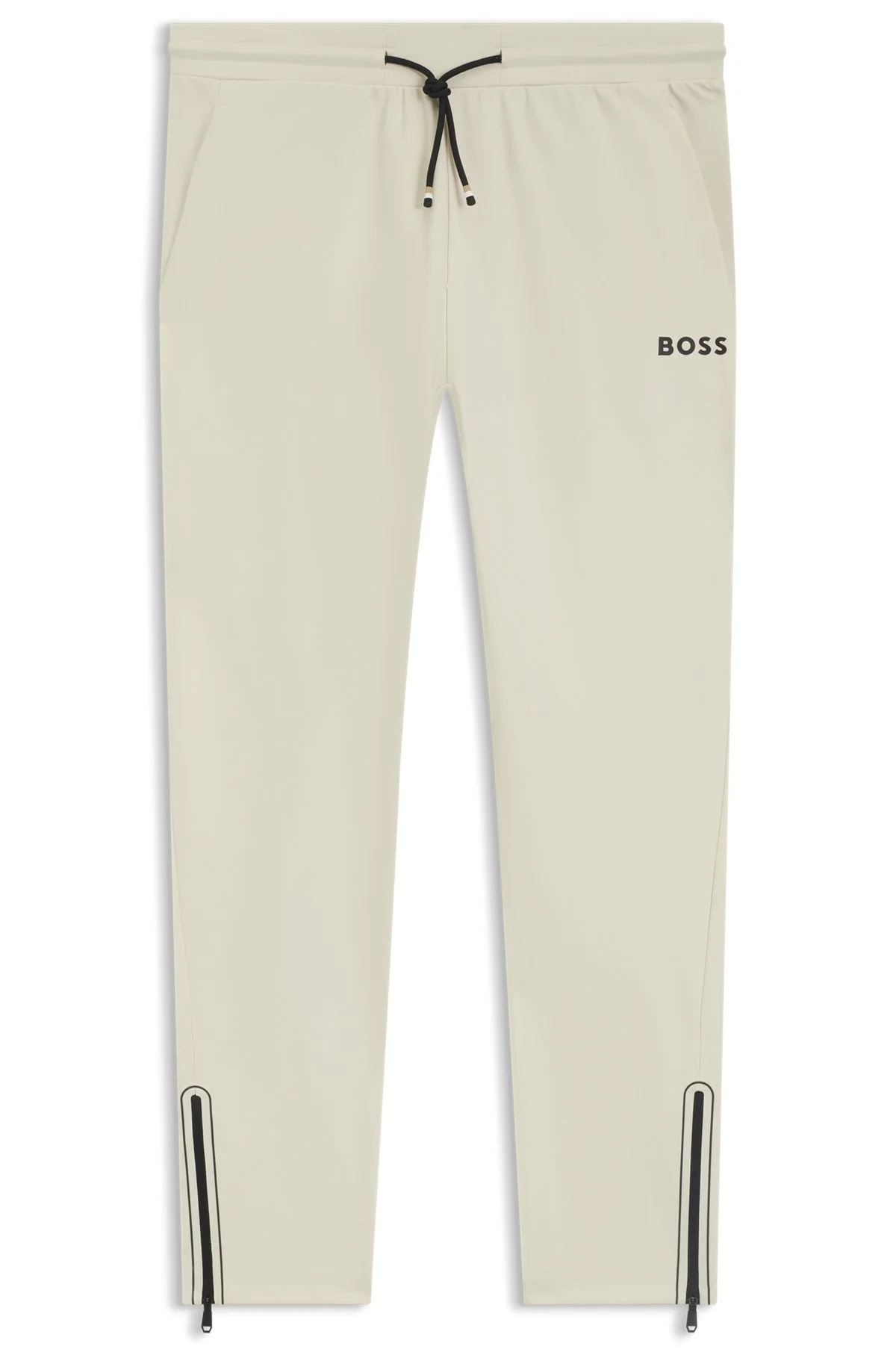 ACTIVE STRETCH-GABARDINE TRACKSUIT BOTTOMS WITH THERMOREGULATING TECHNOLOGY - 1