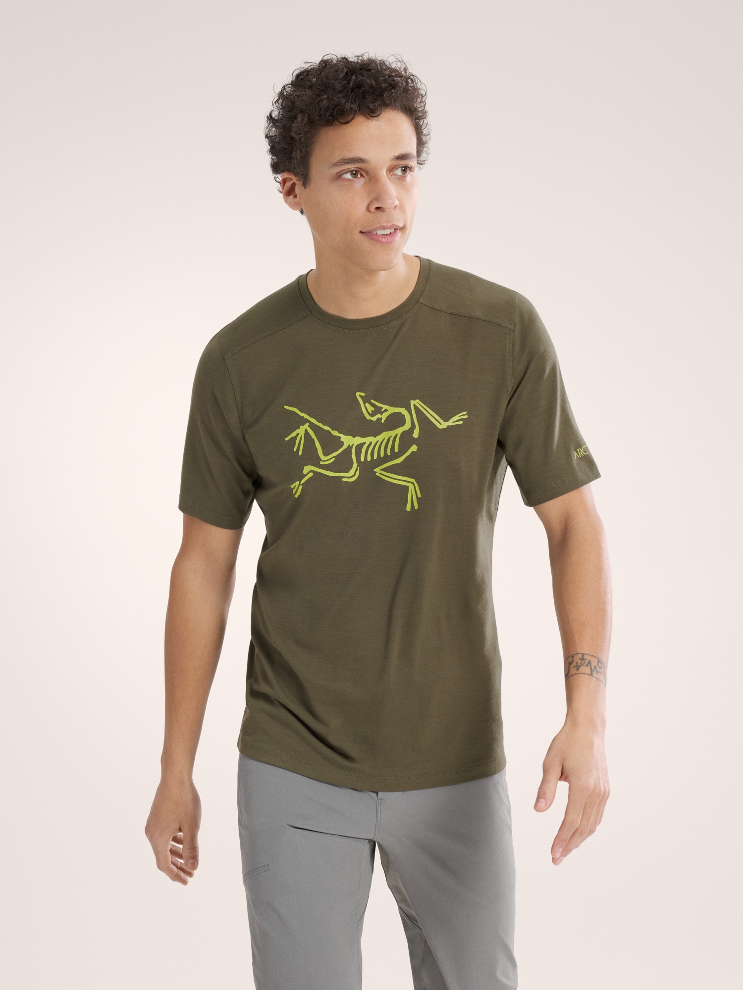 Ionia Merino Wool Logo Shirt SS - 2