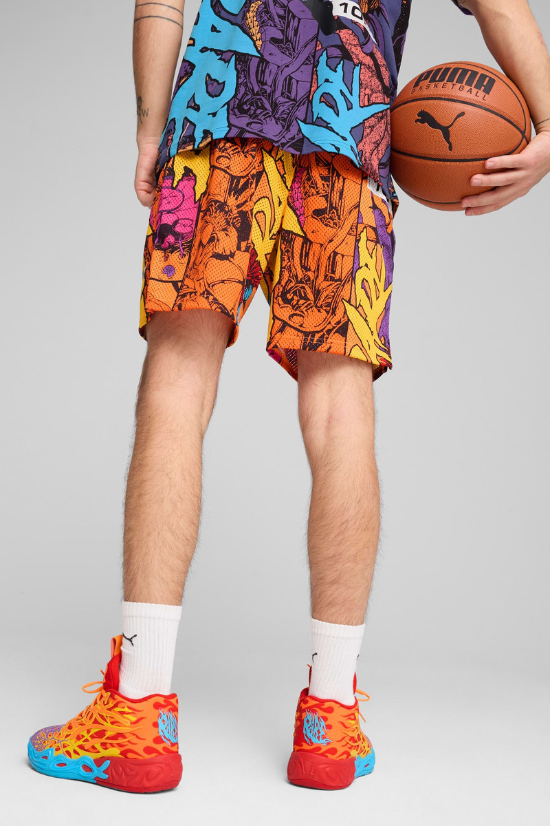 PUMA x LAMELO 공 Phoenix 남자의 반바지 6