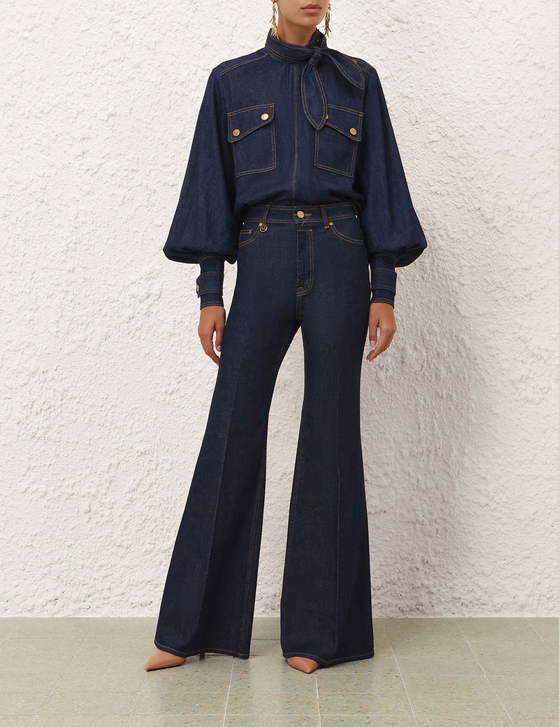 Zimmermann DENIM FLARE JEAN outlook