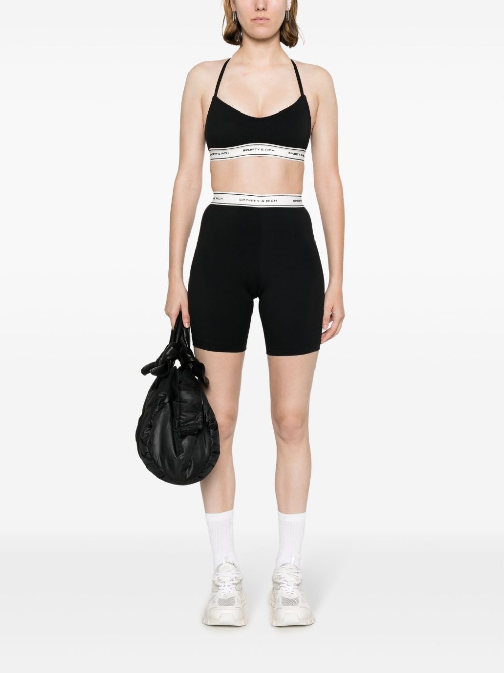 logo-waistband shorts - 2