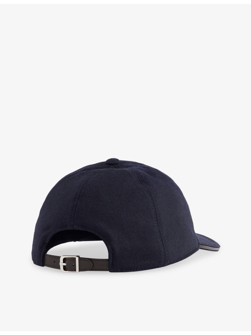 Logo-Embroidered Wool and Cashmere-Blend Baseball Cap - 3
