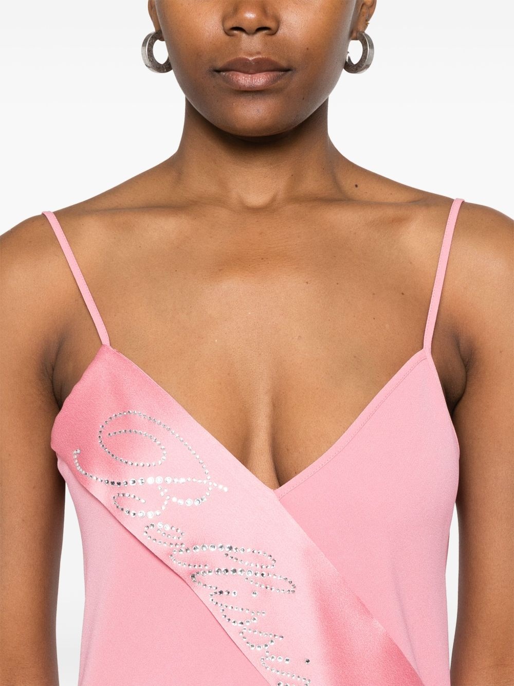 satin slip dress - 5