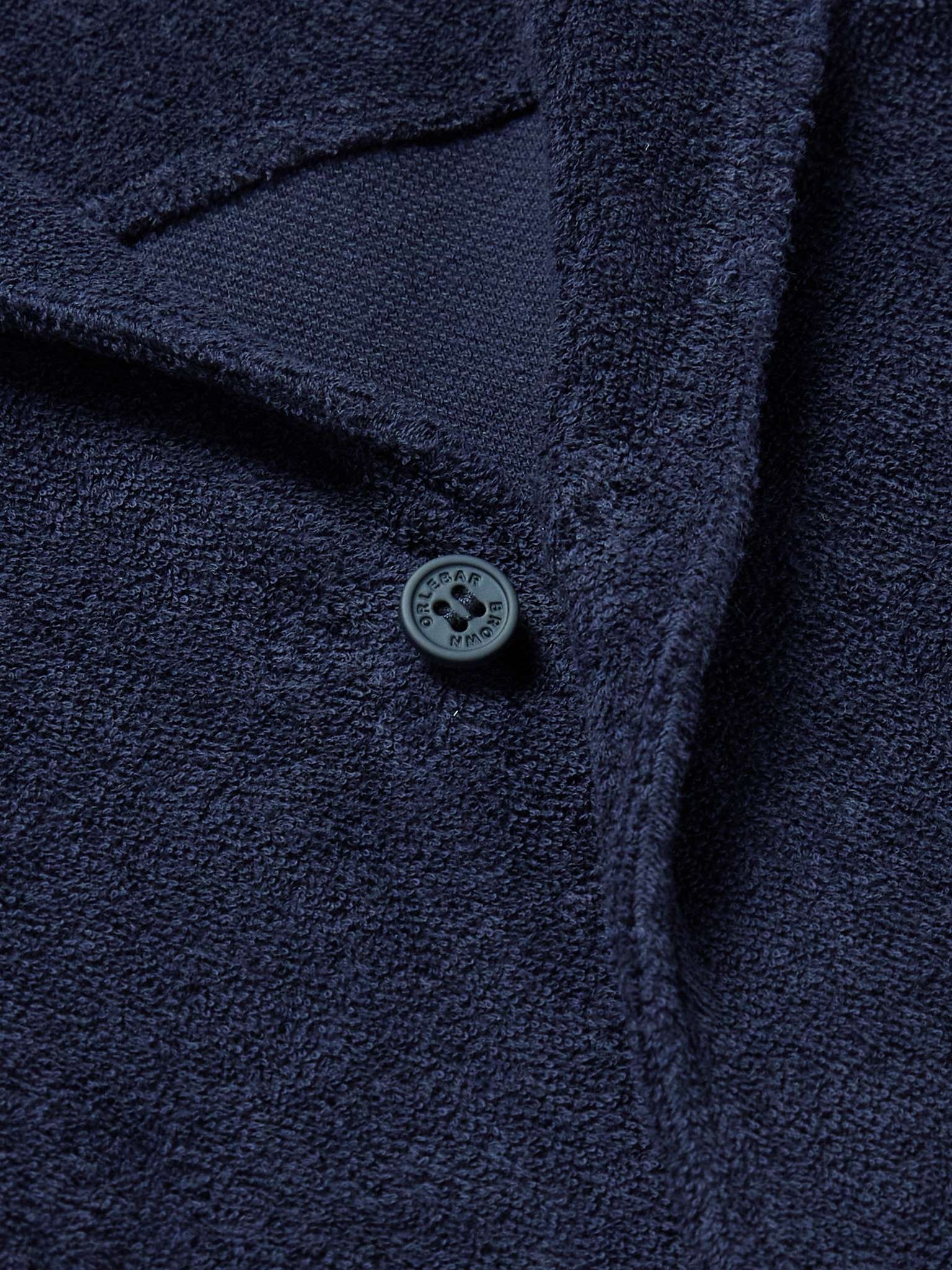 Howell Camp-Collar Cotton-Terry Shirt - 4