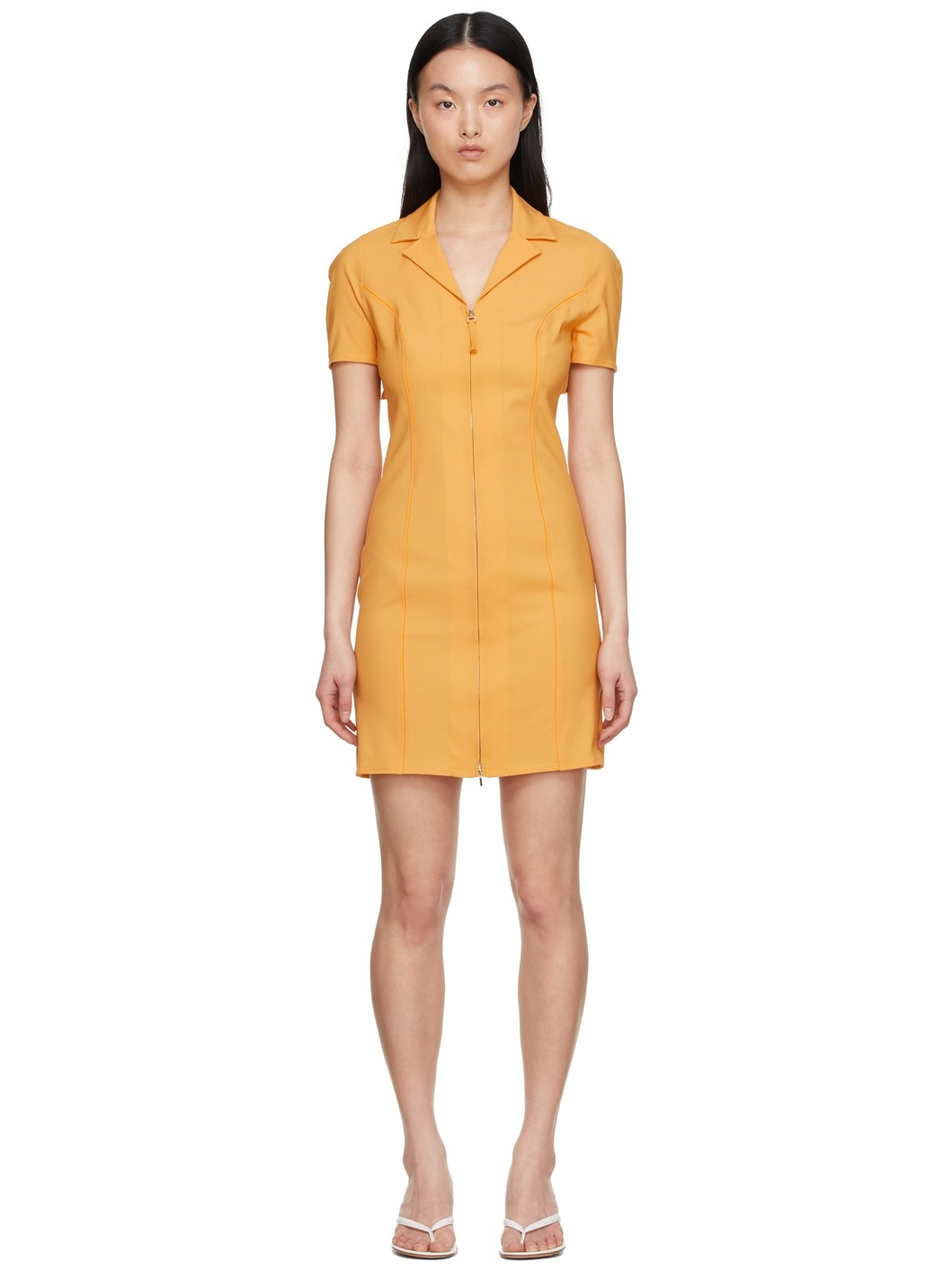 Orange 'La Robe Tangelo' Dress - 1