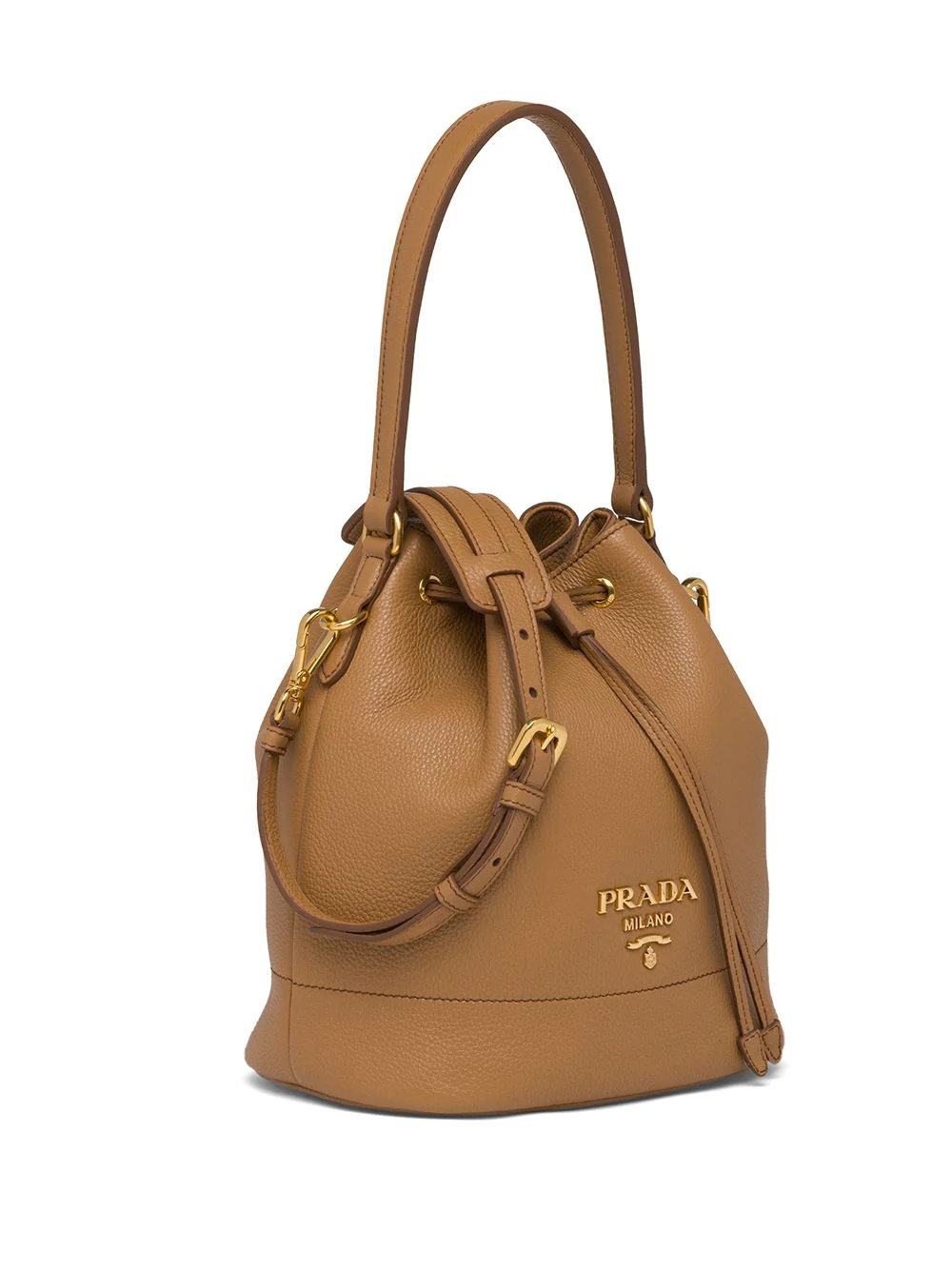 calf leather bucket bag - 6