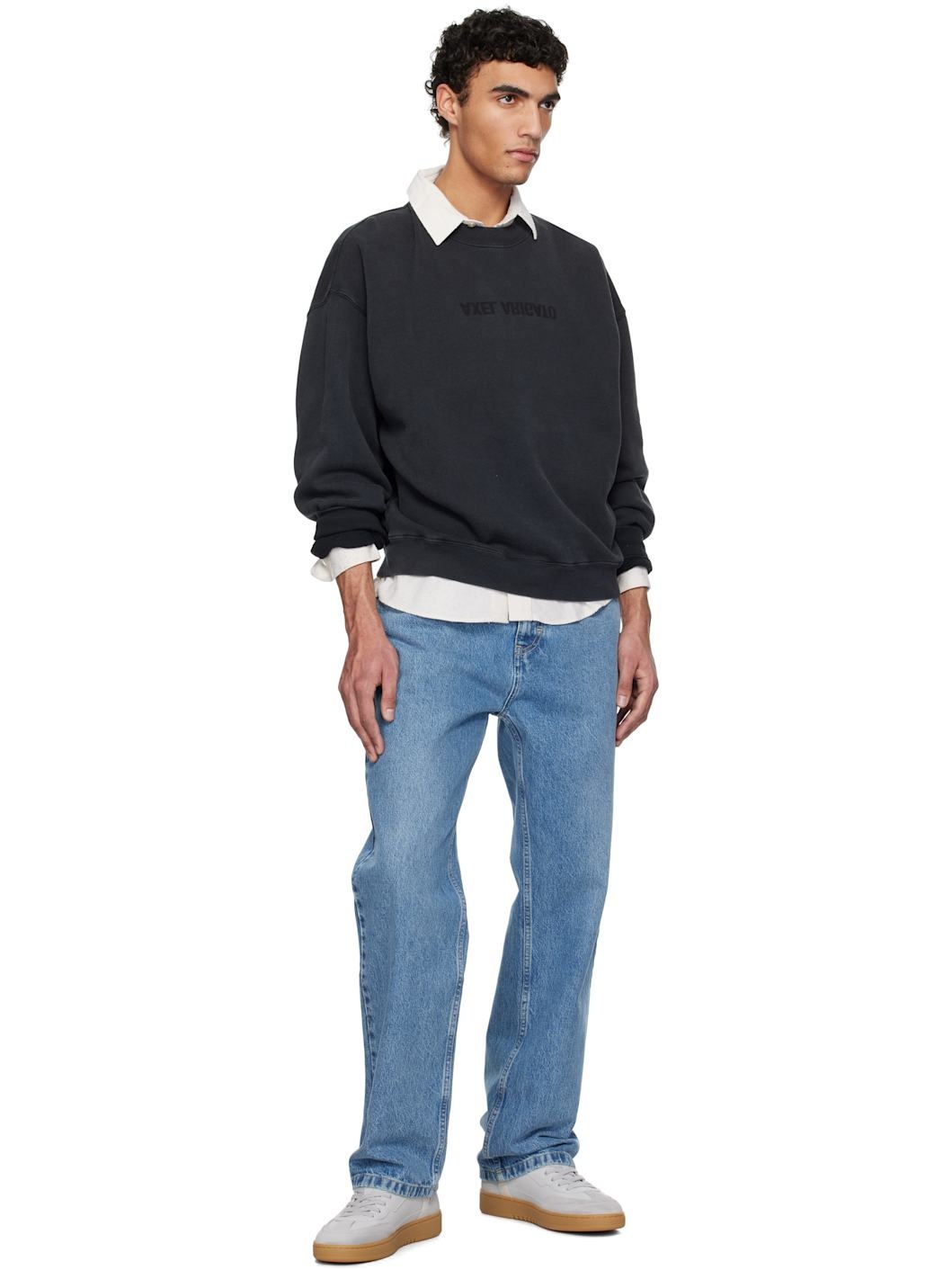 Blue Archive Straight Jeans - 4